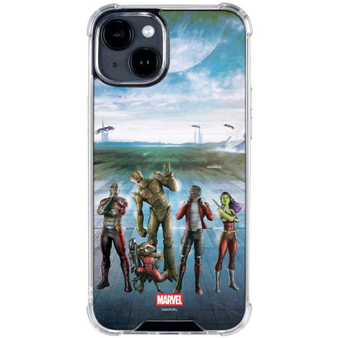 Marvel Guardians of the Galaxy Hero Squad iPhone 14 Clear Case